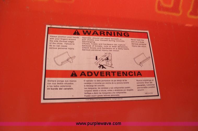 image for item 5507 2001 SiteMix Redi-Mix volumetric mixer