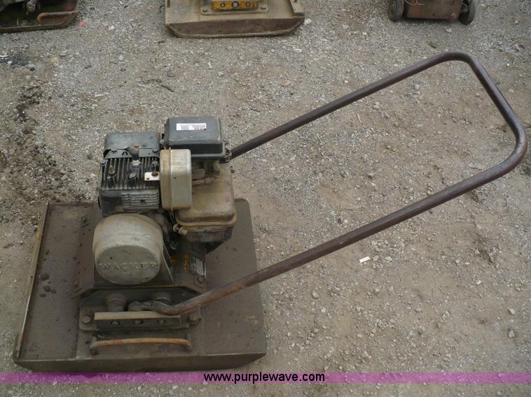 image for item 5846 Wacker VPG160B vibratory compactor