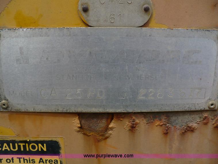 image for item 5883 1980 Dynapac sheeps foot compactor