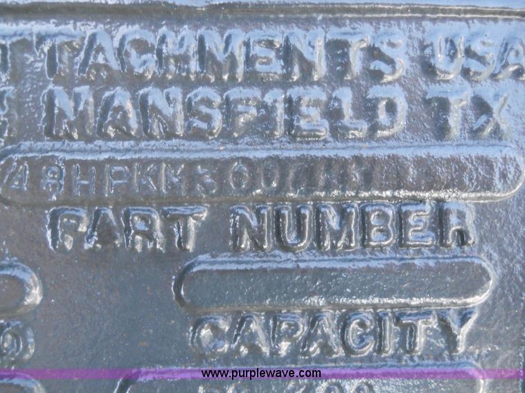 image for item 7862 Hensley PC300 excavator bucket