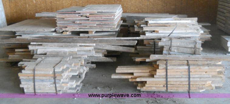 image for item 7870 Plywood/lumber used for making forms