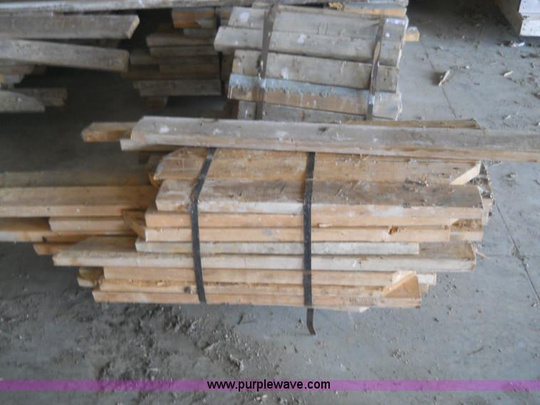 image for item 7870 Plywood/lumber used for making forms