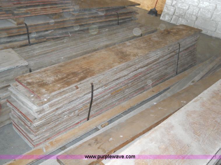 image for item 7870 Plywood/lumber used for making forms