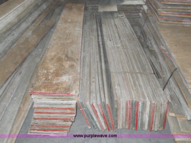 image for item 7870 Plywood/lumber used for making forms