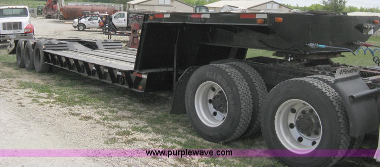 image for item 8052 1981 Hyster Low Boy triple axle trailer
