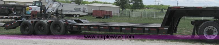 image for item 8052 1981 Hyster Low Boy triple axle trailer