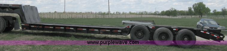 image for item 8052 1981 Hyster Low Boy triple axle trailer
