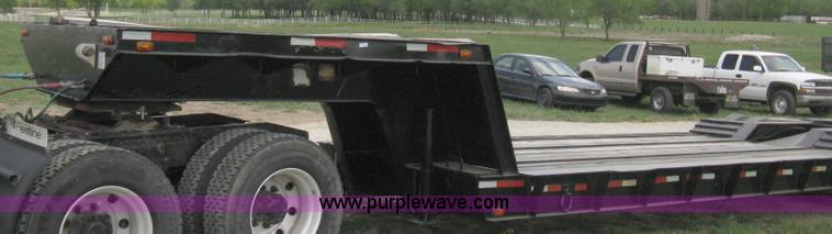 image for item 8052 1981 Hyster Low Boy triple axle trailer