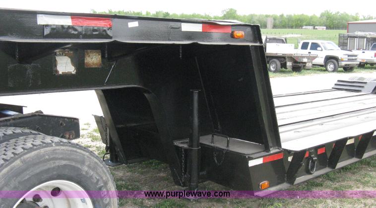 image for item 8052 1981 Hyster Low Boy triple axle trailer