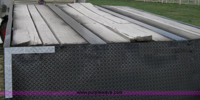 image for item 8052 1981 Hyster Low Boy triple axle trailer