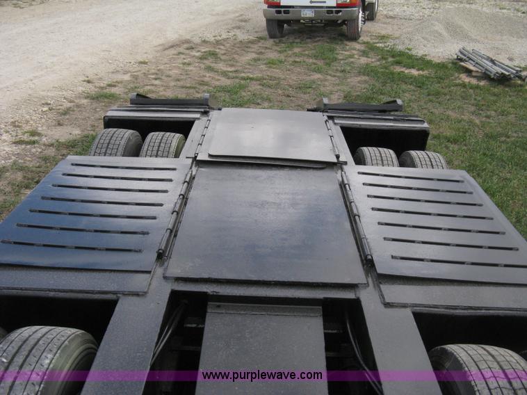 image for item 8052 1981 Hyster Low Boy triple axle trailer