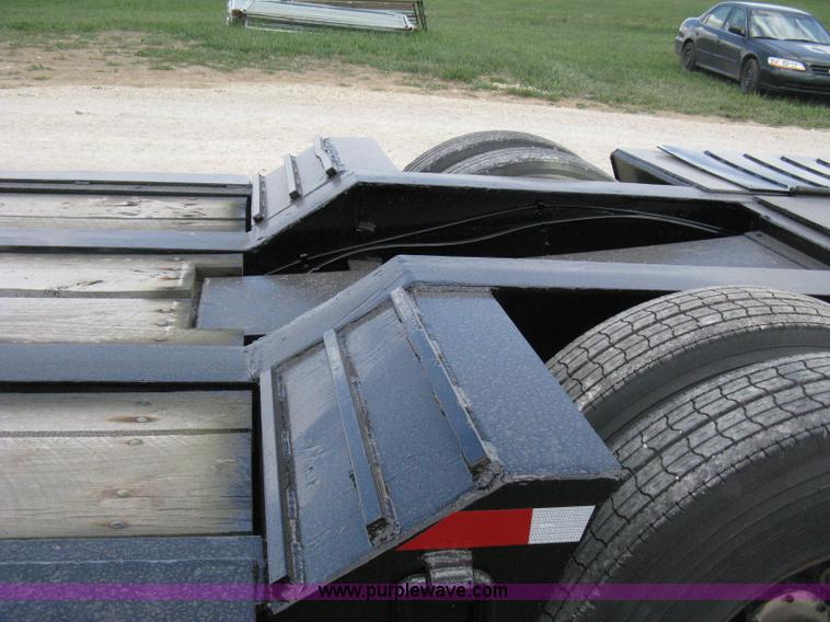 image for item 8052 1981 Hyster Low Boy triple axle trailer