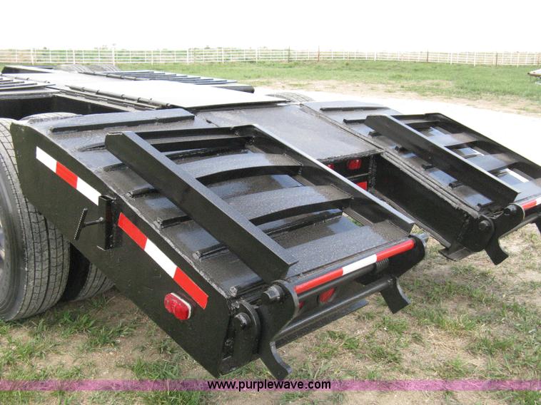 image for item 8052 1981 Hyster Low Boy triple axle trailer