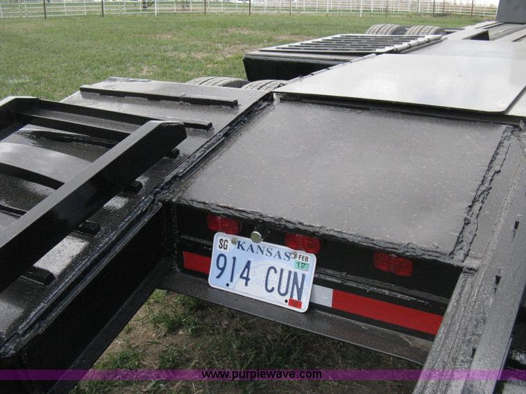 image for item 8052 1981 Hyster Low Boy triple axle trailer