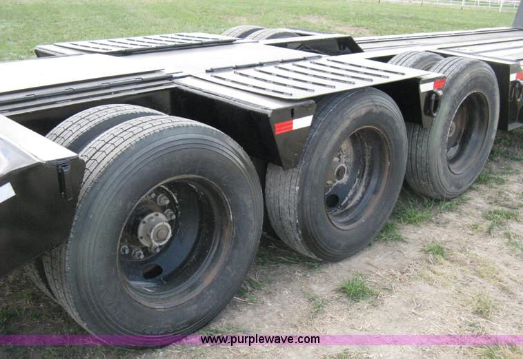 image for item 8052 1981 Hyster Low Boy triple axle trailer