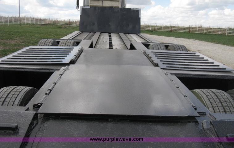 image for item 8052 1981 Hyster Low Boy triple axle trailer