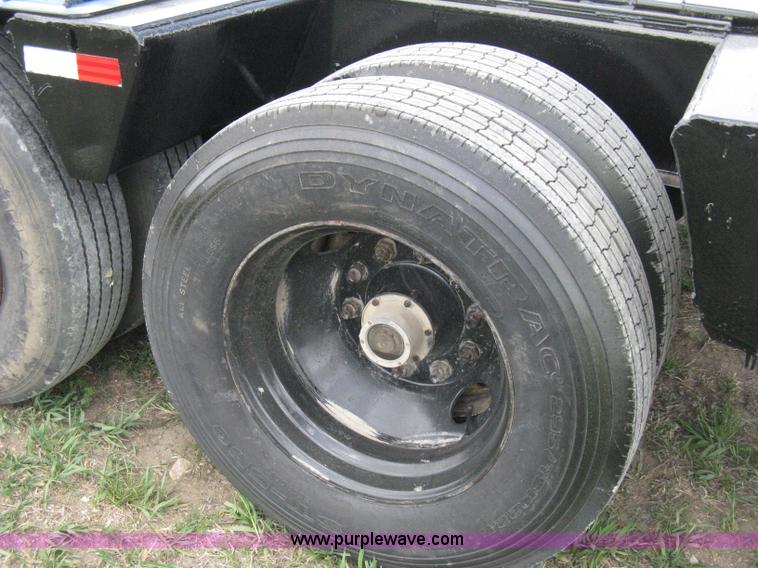 image for item 8052 1981 Hyster Low Boy triple axle trailer