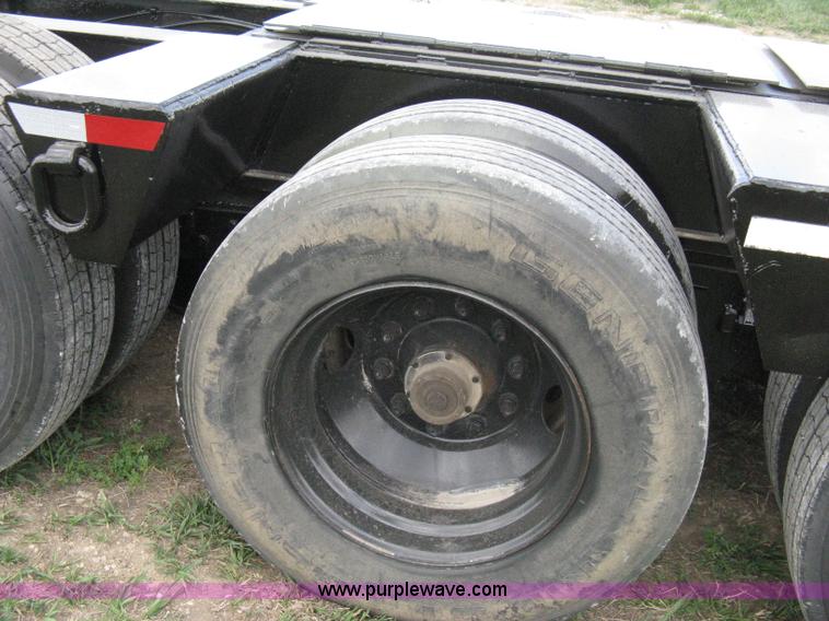 image for item 8052 1981 Hyster Low Boy triple axle trailer