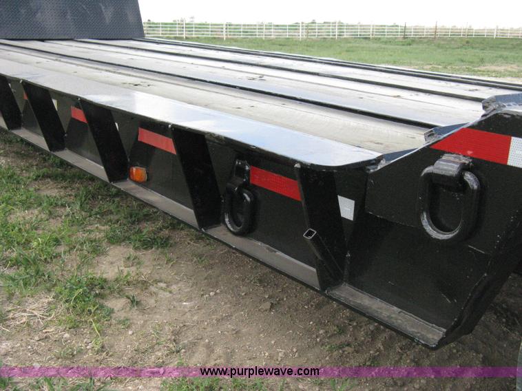 image for item 8052 1981 Hyster Low Boy triple axle trailer