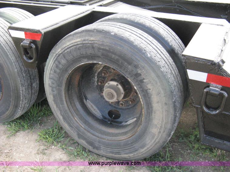 image for item 8052 1981 Hyster Low Boy triple axle trailer