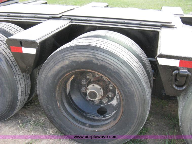 image for item 8052 1981 Hyster Low Boy triple axle trailer