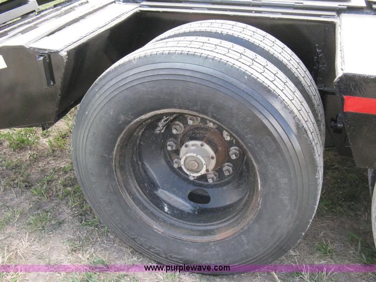 image for item 8052 1981 Hyster Low Boy triple axle trailer