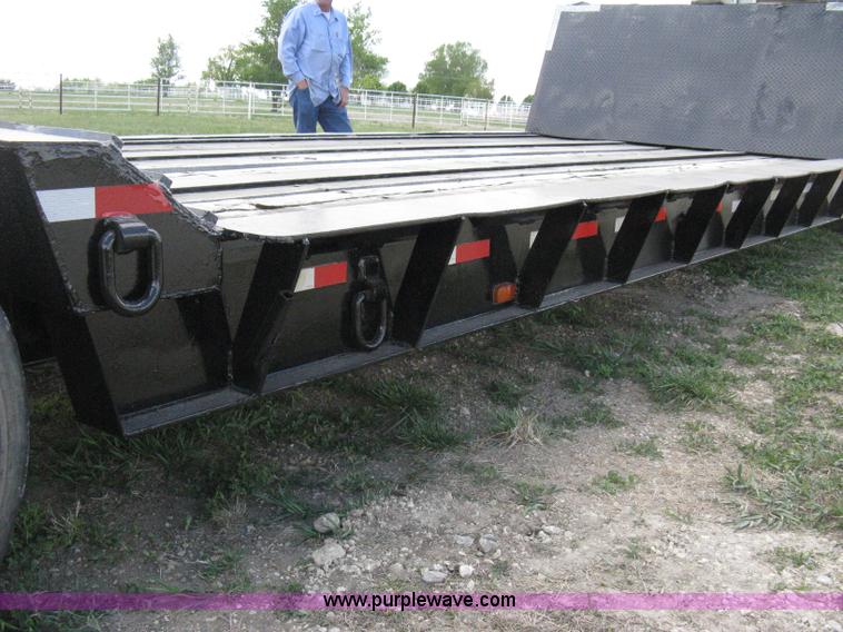 image for item 8052 1981 Hyster Low Boy triple axle trailer