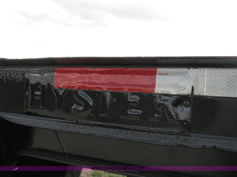 image for item 8052 1981 Hyster Low Boy triple axle trailer