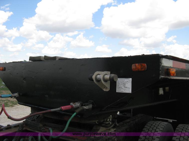 image for item 8052 1981 Hyster Low Boy triple axle trailer