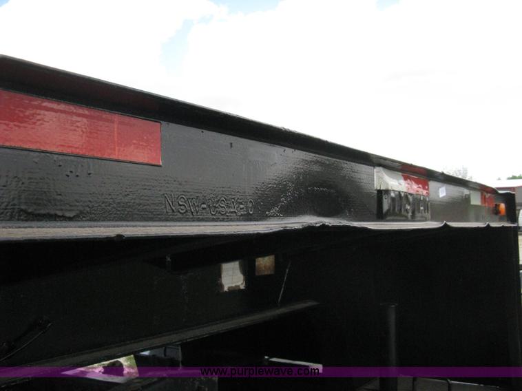 image for item 8052 1981 Hyster Low Boy triple axle trailer