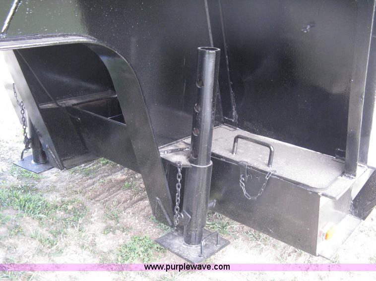 image for item 8052 1981 Hyster Low Boy triple axle trailer