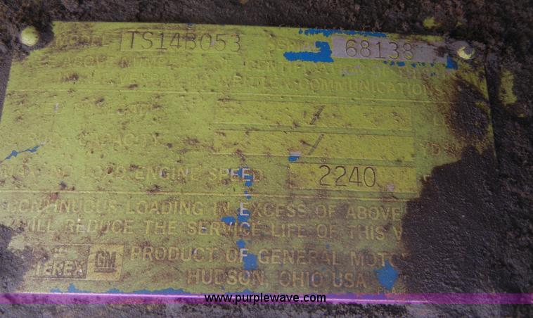 image for item 8529 1980 Terex TS-14 B scraper