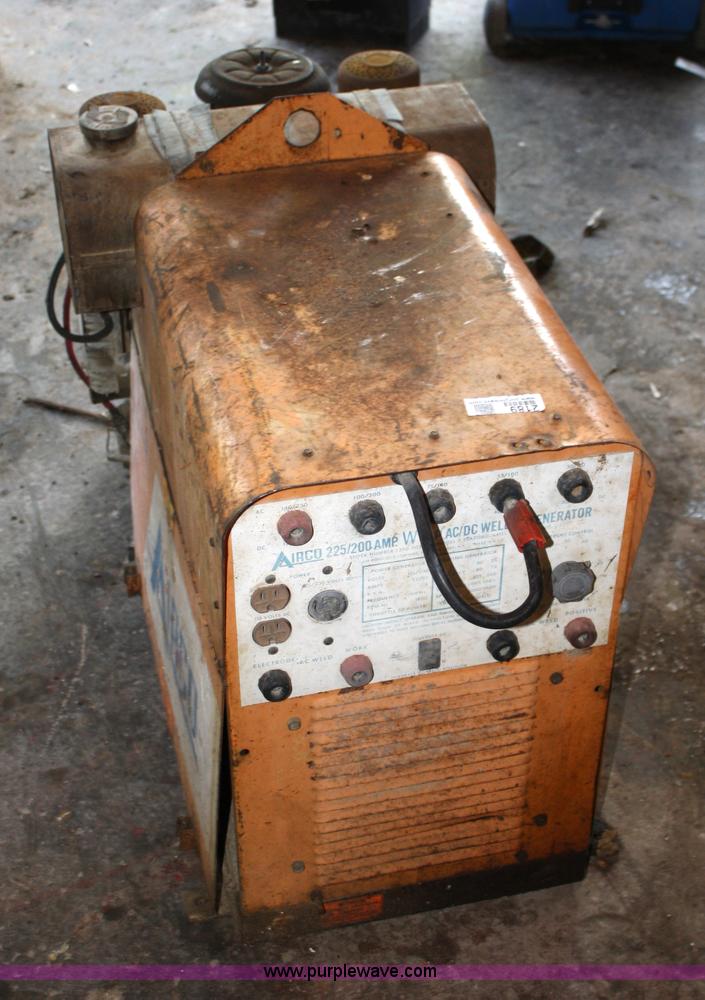 AirCo 225/200 amp AC/DC portable welder in Tonganoxie, KS Item 2189