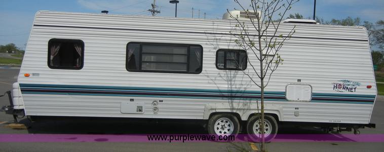 image for item 2216 1995 Damon Hornet 28' pull behind camper