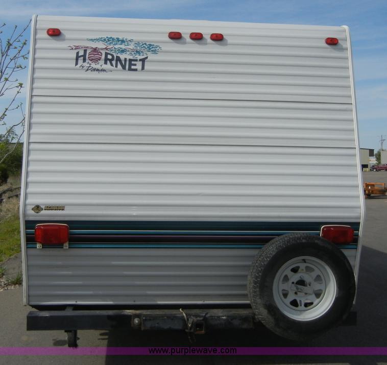 image for item 2216 1995 Damon Hornet 28' pull behind camper