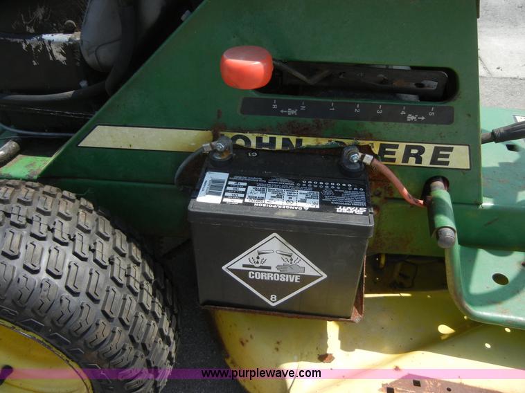 image for item 2231 John Deere R72 riding mower