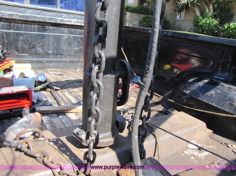 image for item 3457 2002 Load Trail 40' goose neck flatbed trailer