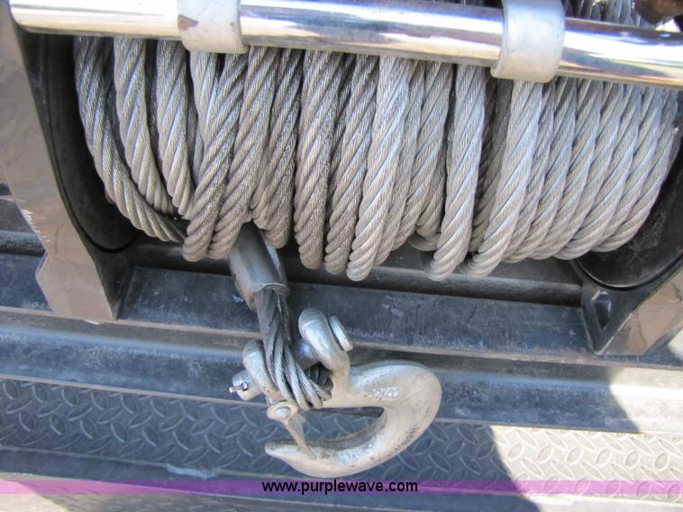 image for item 3457 2002 Load Trail 40' goose neck flatbed trailer