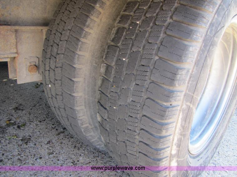 image for item 3457 2002 Load Trail 40' goose neck flatbed trailer