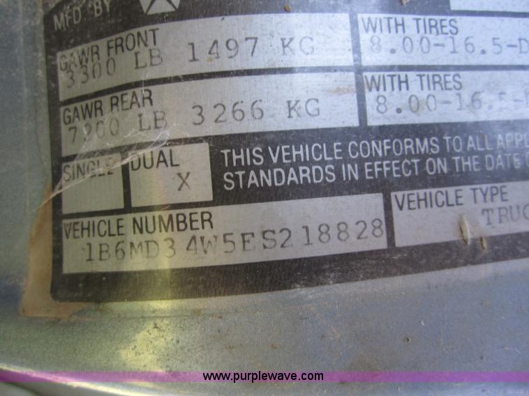 image for item 3694 1984 Dodge D350 Custom pickup truck