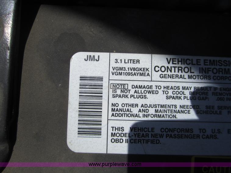 image for item 3700 1997 Chevrolet Lumina