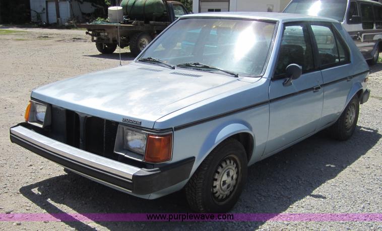 image for item 3701 1987 Dodge OMNI