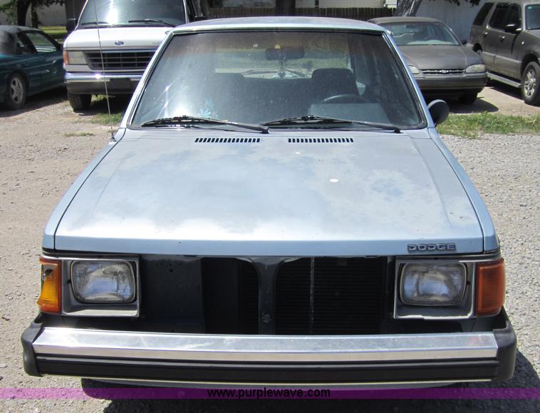image for item 3701 1987 Dodge OMNI