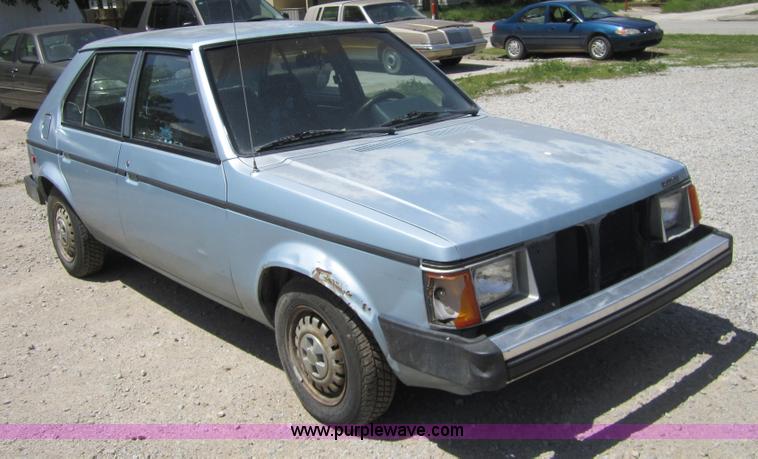 image for item 3701 1987 Dodge OMNI