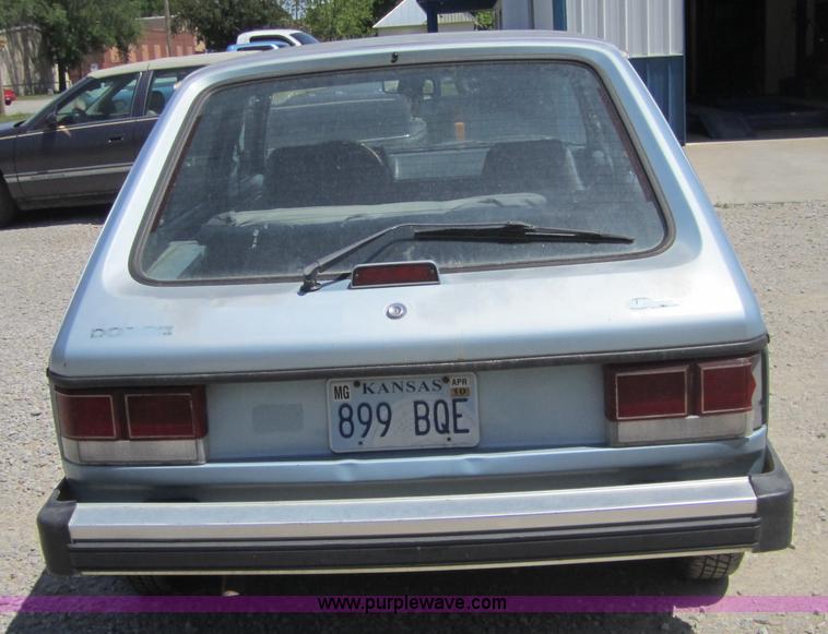 image for item 3701 1987 Dodge OMNI