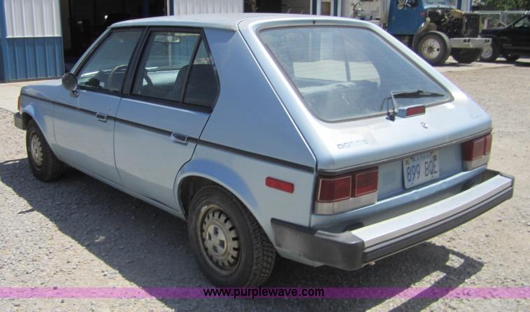image for item 3701 1987 Dodge OMNI