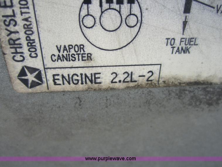 image for item 3701 1987 Dodge OMNI