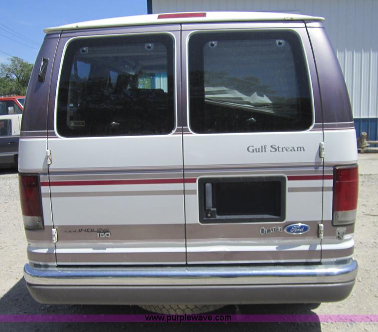 image for item 3702 1995 Ford E150 conversion van