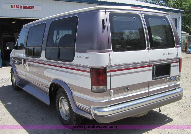 image for item 3702 1995 Ford E150 conversion van