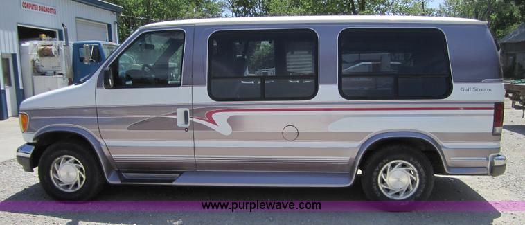 image for item 3702 1995 Ford E150 conversion van